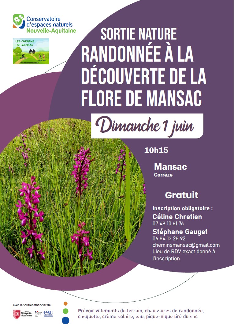 Rando découverte flore de Mansac