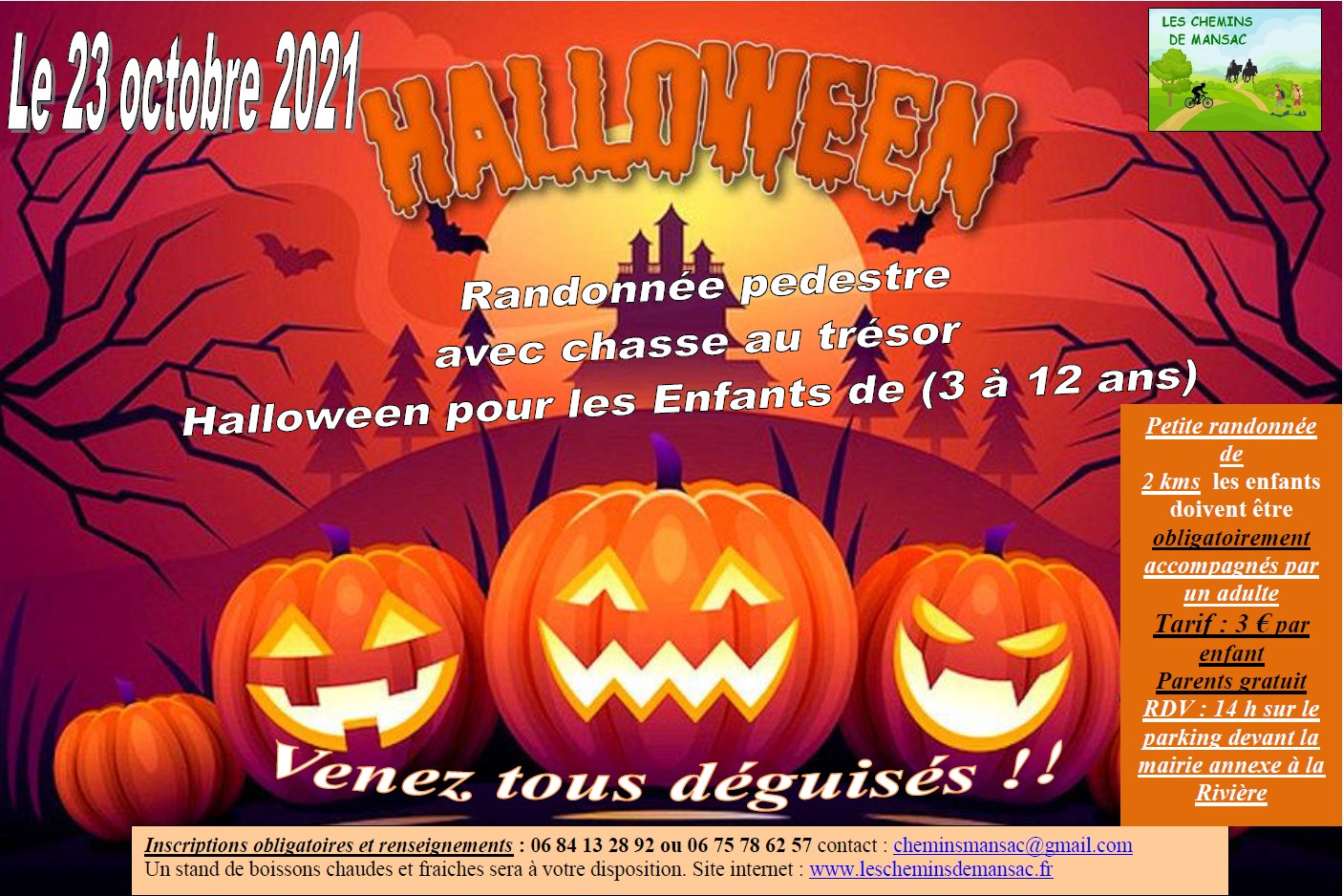 Randonnée d'halloween 