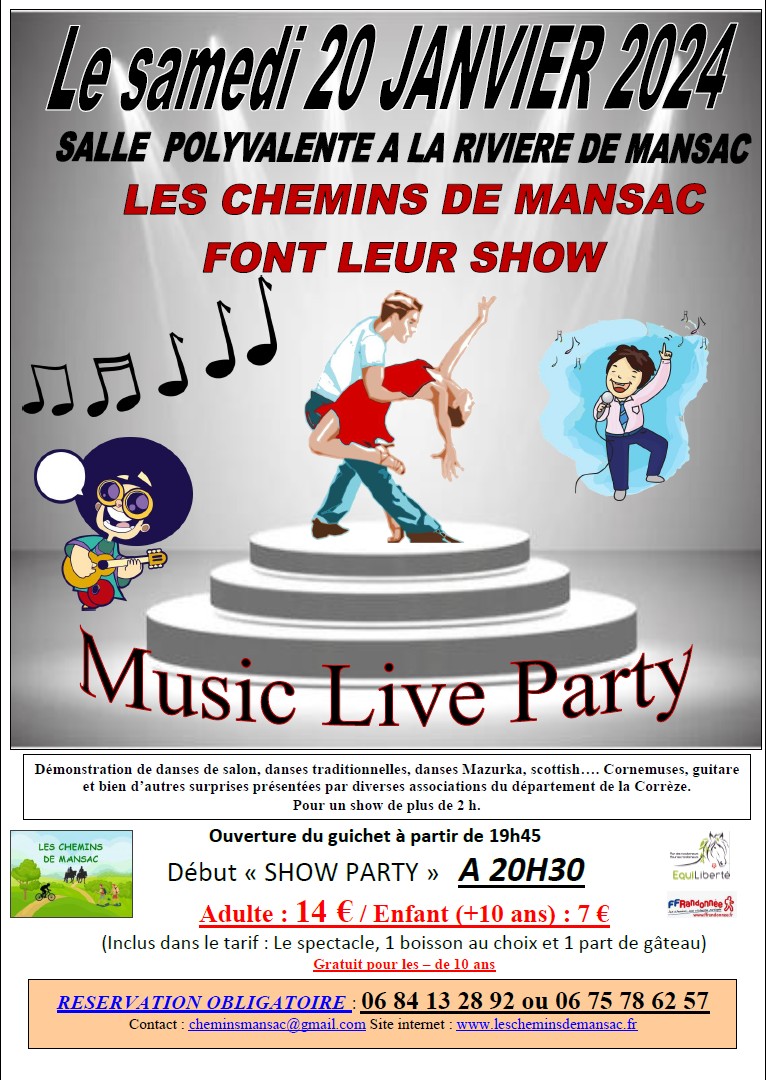 Soirée Show Live Music