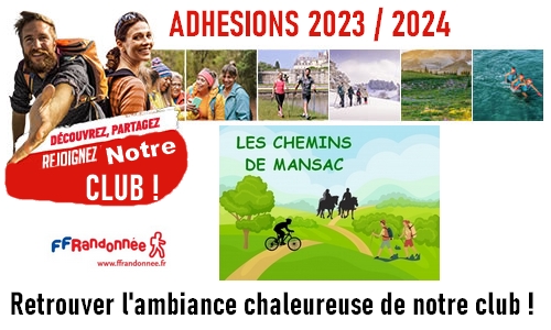 Adhésion Randonnée Pédestre 2023 / 24