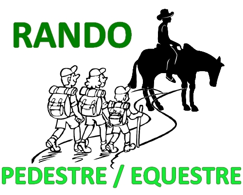 Randonnée découverte pedestre et equestre