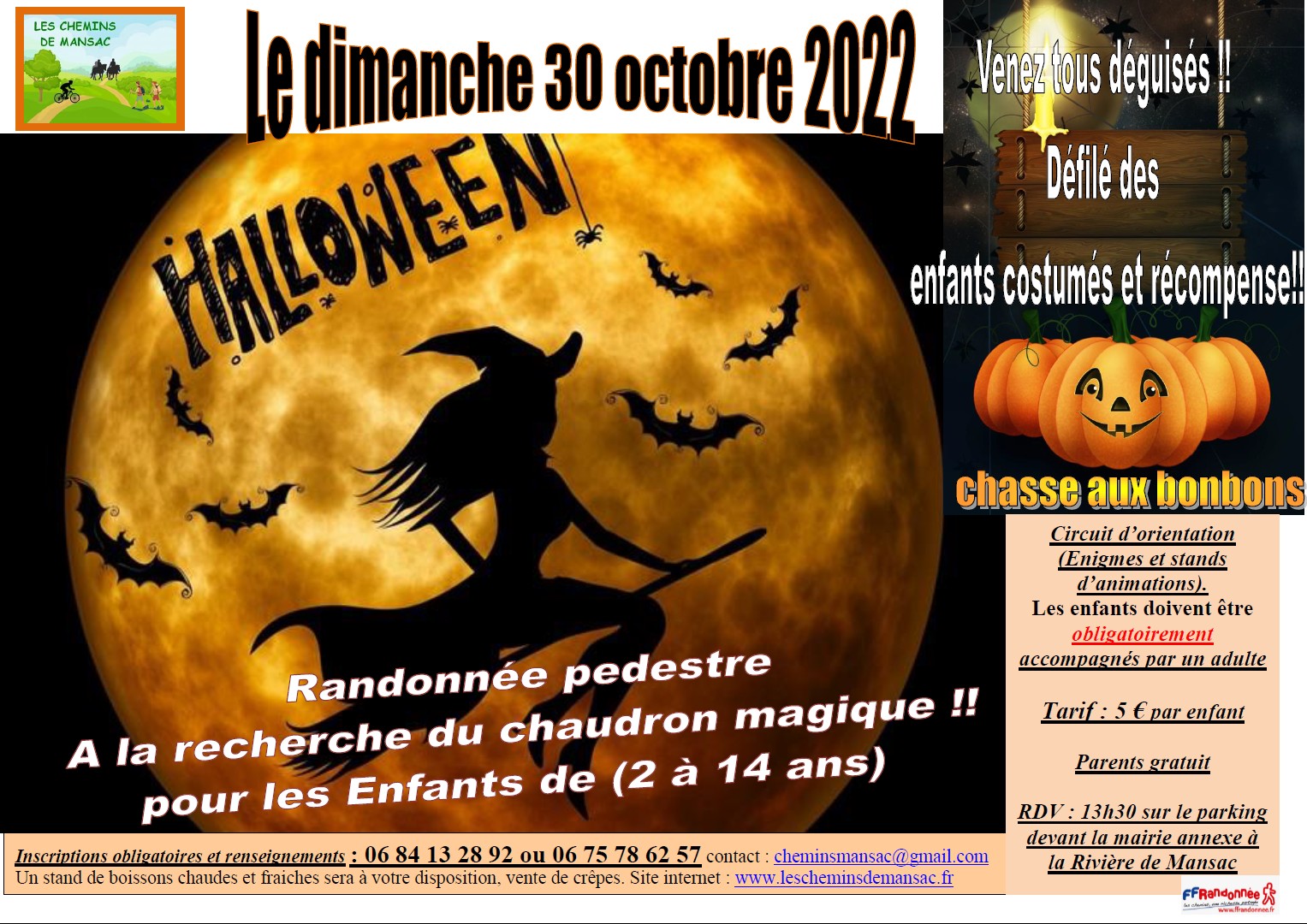 2ème Edition Randonnée Halloween 2022