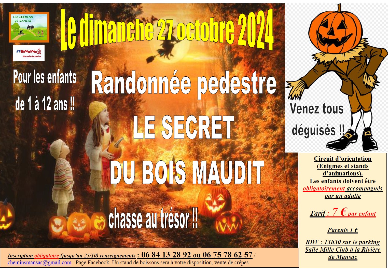 Randonnée d'Halloween 2024