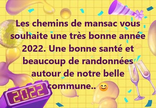 BONNE ANNEE 2022